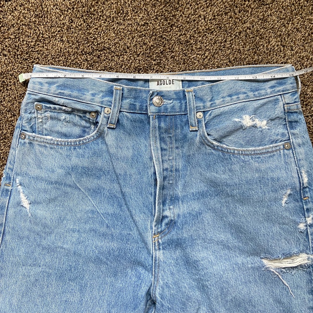 AGOLDE - 90's Mid Rise Loose Fit in Fall Out Size 28 - Picture 11 of 15